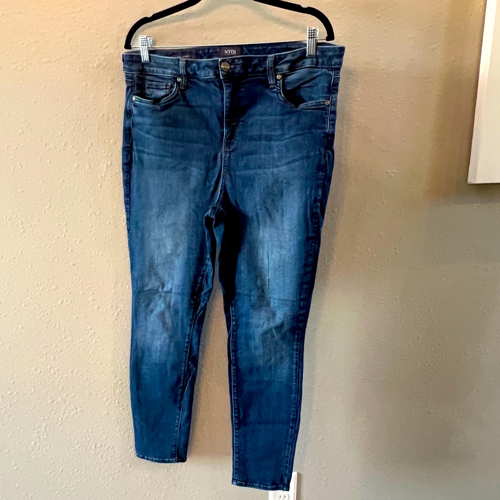 Nydj Size 14 - Ami Skinny Leggings - Sure Stretch